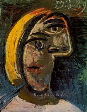  marie - Tete de femme aux cheveux blonds Marie Therese Walter 1939 kubistisch